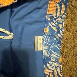 Columbia Womens PF Sun Drifter Skort Skirt Active
Stretch Waist Black Floral XXL